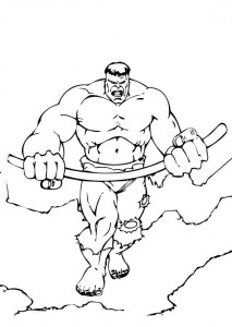 Desenhos Do Hulk Para Colorir