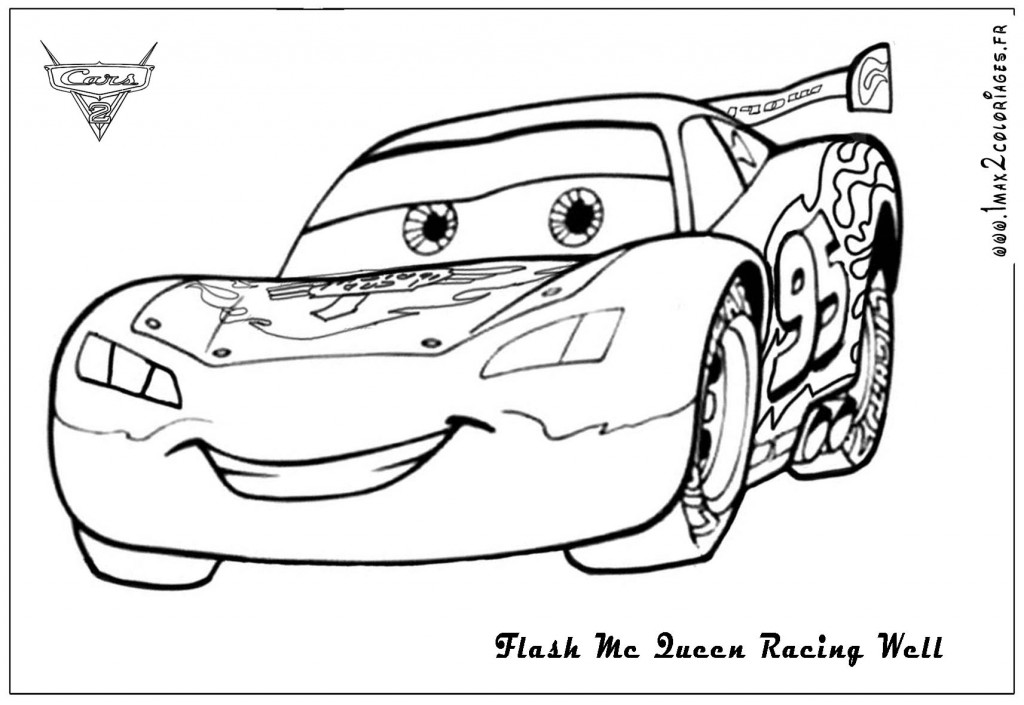 Desenhos do Relâmpago McQueen para colorir