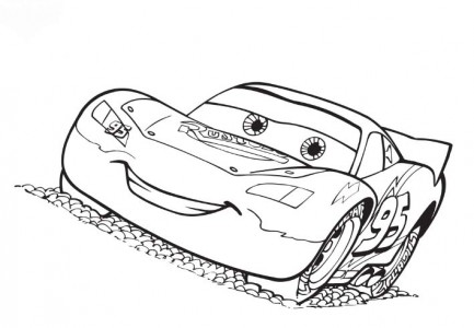 Desenhos do Relâmpago McQueen para colorir