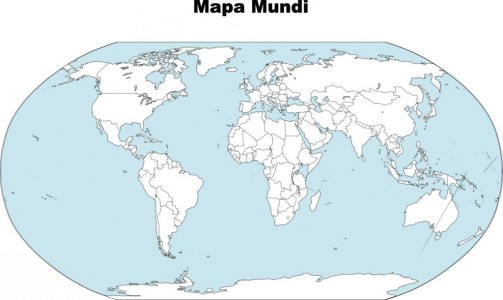 Mapas Para Colorir 8662