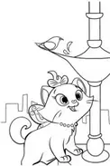Imagens para Colorir da Gatinha Marie da Disney  Da gatinha marie, Gata  marie, Desenhos de gatos