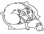 Desenho de Raposa grande para colorir - Tudodesenhos