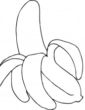 Desenho Para Colorir banana - Imagens Grátis Para Imprimir - img 5783