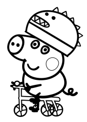 george pig desenhos para colorir