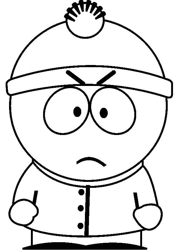 desenhos do south park para pintar