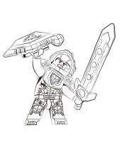 Desenhos de Lego Nexo Knights para Imprimir e Colorir