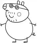 Novos desenhos da Peppa Pig e George para imprimir colorir e pintar -  Desenhos para pintar e colorir